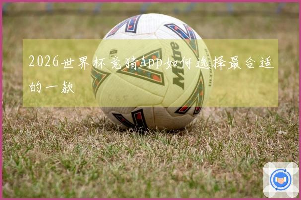 2026世界杯竞猜App如何选择最合适的一款